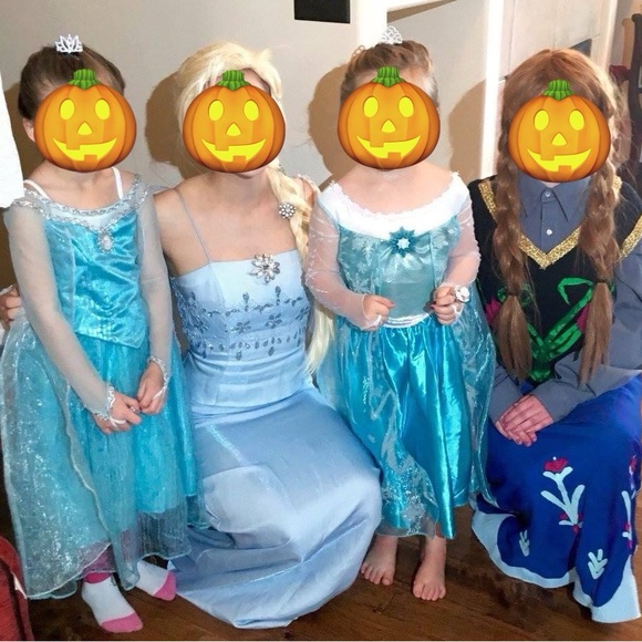 Adult Womens Elsa Costume Size 5/6